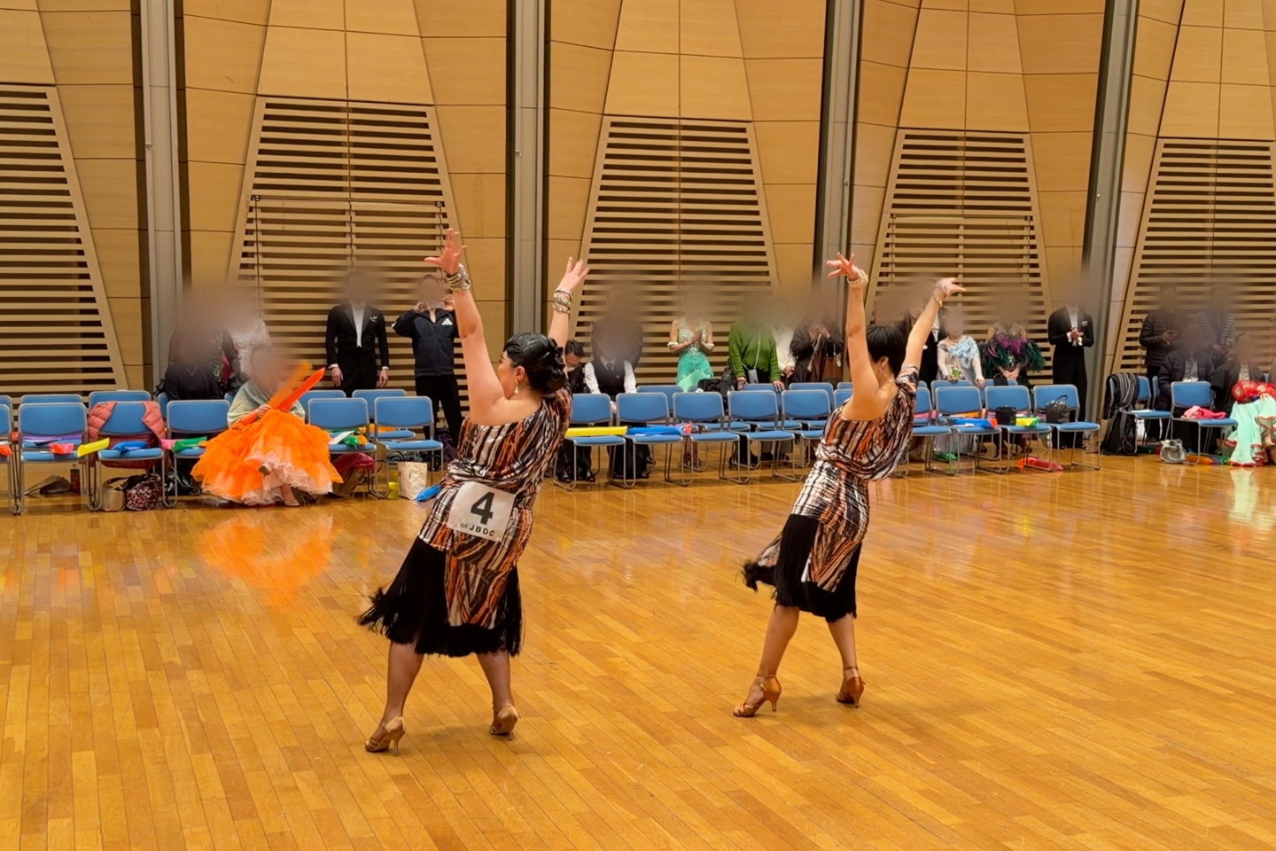 3月 関東大会 ダブルス競技シーン 2