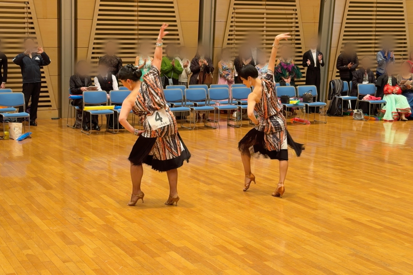 3月 関東大会 ダブルス競技シーン 3